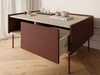 Couchtisch mit Stauraum Drevo Rot
