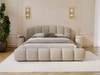 Polsterbett mit Stauraum und Lattenrost 160x200 Cloud Soft Beige