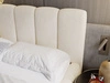 Polsterbett mit Bettkasten und Lattenrost 140x200 Cloud Beige
