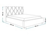 Polsterbett mit Bettkasten und Lattenrost 140x200 Tasso Schwarz