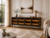 Wohnzimmer-Set Lumina Eiche Dunin