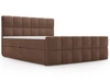 Boxspringbett mit Bettkasten 200x200 Alicante Braun