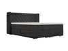 Boxspringbett mit Bettkasten 180x200 Lion Schwarz