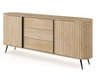 Schiebetüren-Kommode 200 cm Passione Eiche Cremona