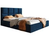 Polsterbett mit Bettkasten und Lattenrost 180x200 Malo Dunkelblau