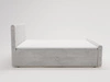 Boxspringbett mit Bettkasten 120x200 Lunaris Hellgrau