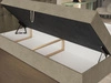 Boxspringbett mit Bettkasten 140x200 Denza Rosa