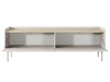 TV-Lowboard mit Türen Abios Beige, Scandi Eiche