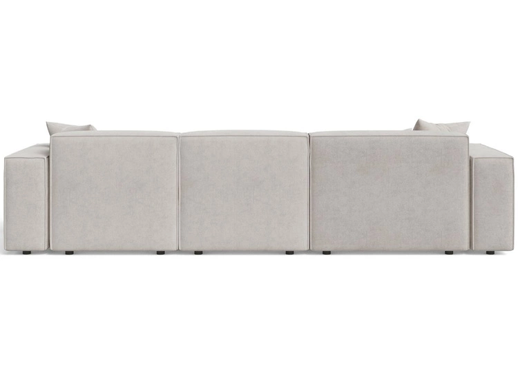 Ecksofa L-Form Links Arizona Beige