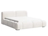 Polsterbett mit Bettkasten und Lattenrost 120x200 Aubi Creme