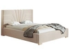 Polsterbett mit Bettkasten und Lattenrost 120x200 Tesis Beige