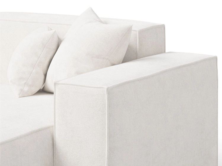 Ecksofa L-Form Rechts Arizona Creme