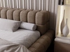 Polsterbett mit Lattenrost 180x200 Imagine Braun