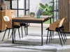 Set industrial Wohnzimmermöbel Lavore Wotan Eiche, Schwarz matt