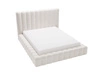 Polsterbett mit Bettkasten und Lattenrost 160x200 Rotto Beige