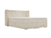 Boxspringbett mit Bettkasten 120x200 Lion Creme