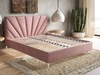 Polsterbett mit Lattenrost 120x200 Fuzi Dunkelgrau
