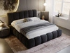 Polsterbett Ohne Bettkasten mit Lattenrost 160x200 Cloud Anthrazit