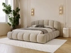 Polsterbett mit Stauraum und Lattenrost 160x200 Cloud Soft Beige