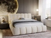 Polsterbett Ohne Bettkasten mit Lattenrost 140x200 Cloud Beige