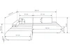 Ecksofa L-Form mit Schlaffunktion und Bettkasten Lisso Rechts Grau