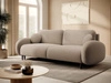 Schlafsofa mit Bettfunktion und Bettkasten Alta Braun