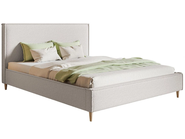 Polsterbett mit Lattenrost 120x200 Grenada Creme
