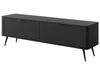 Wohnzimmer-Set Latina Schwarz