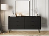 Kommode mit 6 Schubladen Latina Beige