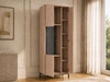 Vitrinenschrank Soroko Hickory