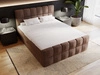 Boxspringbett mit Bettkasten 140x200 Alicante Braun