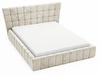 Polsterbett mit Bettkasten und Lattenrost 160x200 Paris Beige