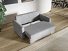 Schlafsofa mit Bettfunktion und Bettkasten Pori Dunkelblau