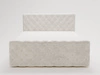 Boxspringbett mit Bettkasten 140x200 Lunaris Creme