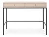 Schminktisch mit Schwarz Metallbeinen Amor Beige