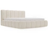 Polsterbett Ohne Bettkasten mit Lattenrost 200x200 Cloud Beige