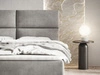 Boxspringbett mit Bettkasten 180x200 Hera Grün