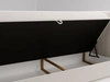 Boxspringbett mit Bettkasten 120x200 Osteno Creme