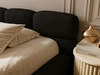 Polsterbett mit Bettkasten und Bettrost 160x200 Sweet Low Schwarz