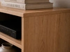 TV-Lowboard mit Türen 100 cm Soroko Hickory