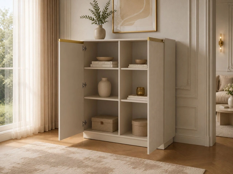 Türkommode Hoch Roland Beige