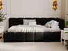 Jugendbett Einzelbett mit Bettkasten und Lattenrost 90x200 Cloud One Schwarz
