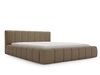 Polsterbett mit Bettkasten und Lattenrost 120x200 Orio Braun