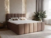 Boxspringbett mit Bettkasten 200x200 Cloud Braun