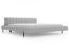 Polsterbett mit Lattenrost 140x200 Imagine Grau