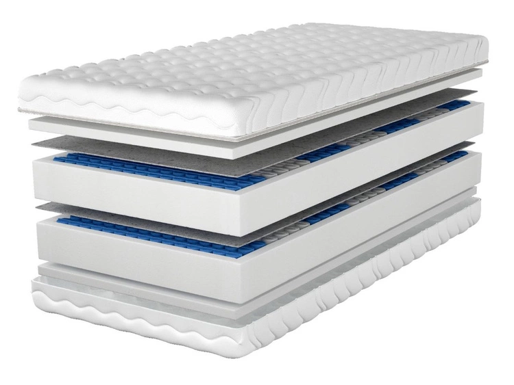 Taschenfederkernmatratze mit Polyurethanschaum Velario 90x200