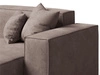 Ecksofa L-Form Rechts Arizona Braun
