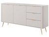 Kommode mit Türen und Schubladen Latina Beige