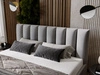 Polsterbett mit Bettkasten und Lattenrost 160x200 Neos Grau