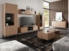TV-Lowboard mit Türen 100 cm Soroko Hickory
